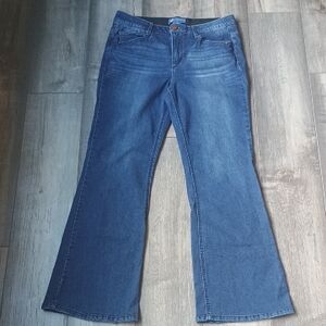 Democracy Dark Blue Flare Jeans